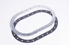 Radium Kraftstofftank Schweiß Flansch, 6X10, 24-Bolt Aluminium (1)